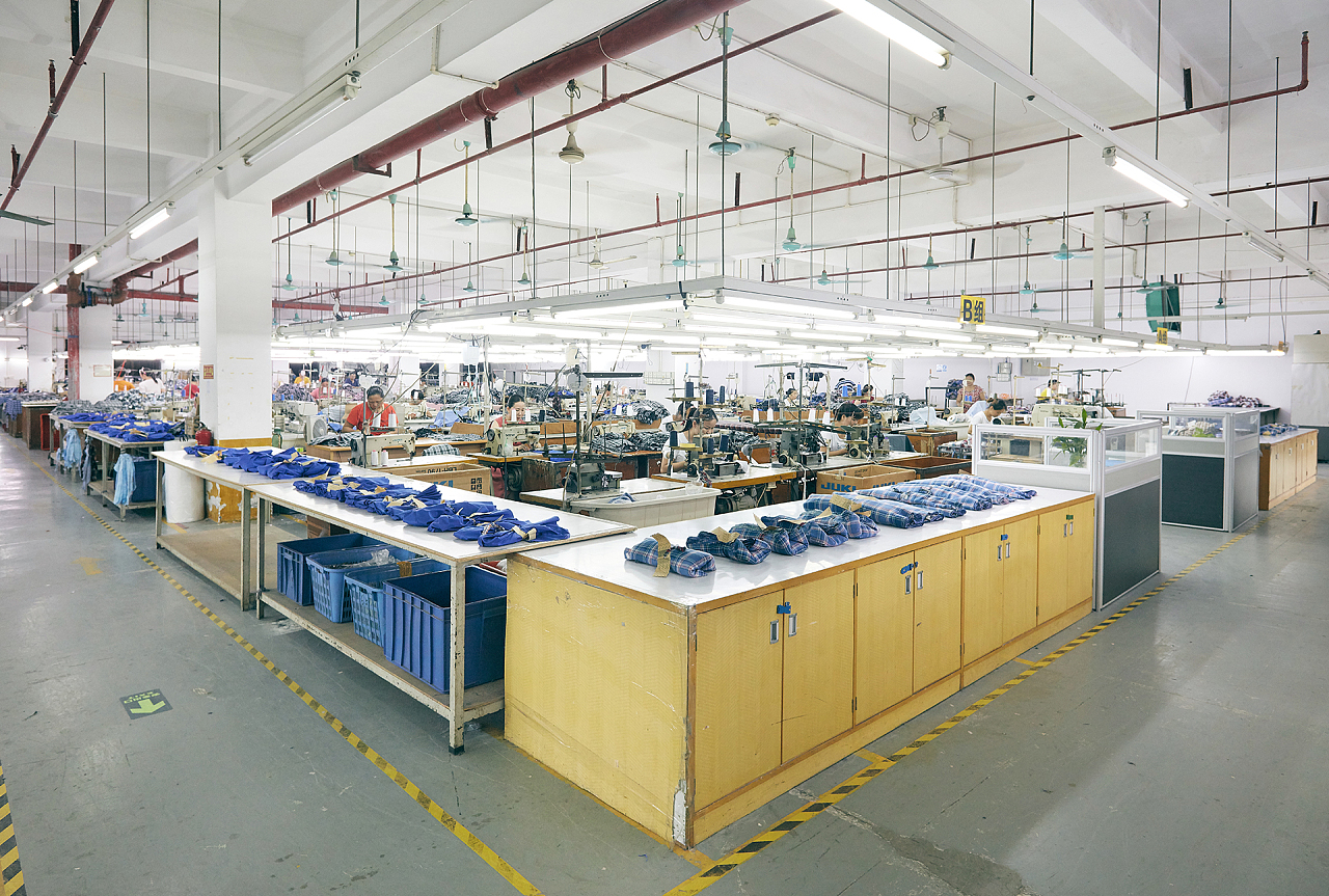 文華制衣公司 以影像記錄匠心，專業攝影團隊為深圳東莞工廠環境紀實